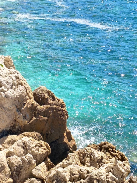 the sea at Nice