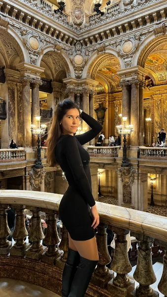 Palais Garnier Palais Garnier and me inside