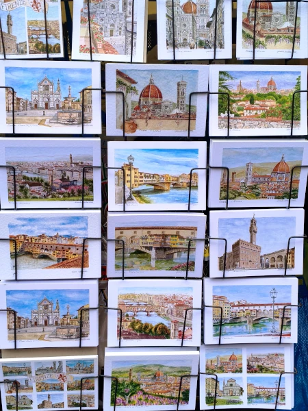 postcards of Florence