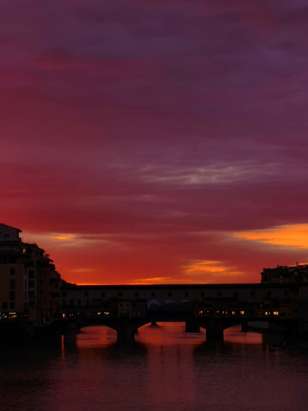 Sunset in Florence